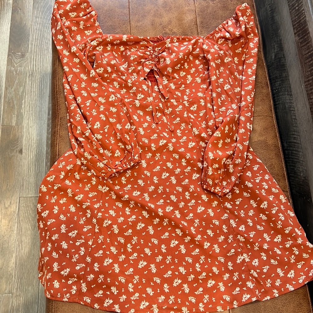 Pink lily dress new in bag